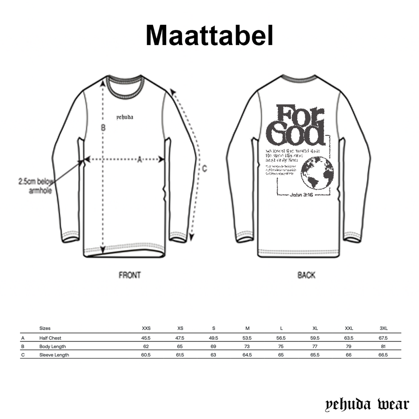 The unisex long sleeves Tee; For God - John 3:16 (White x Purple)