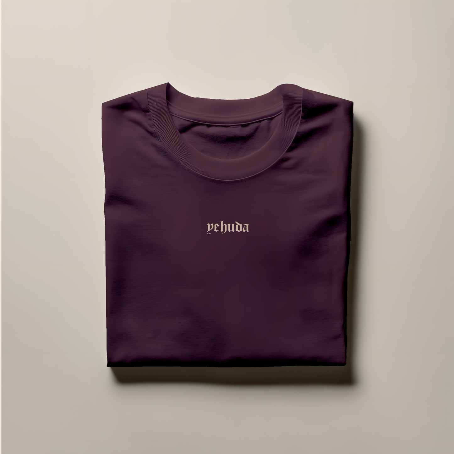 The unisex long sleeves Tee; For God - John 3:16 (Red Brown x Cream)