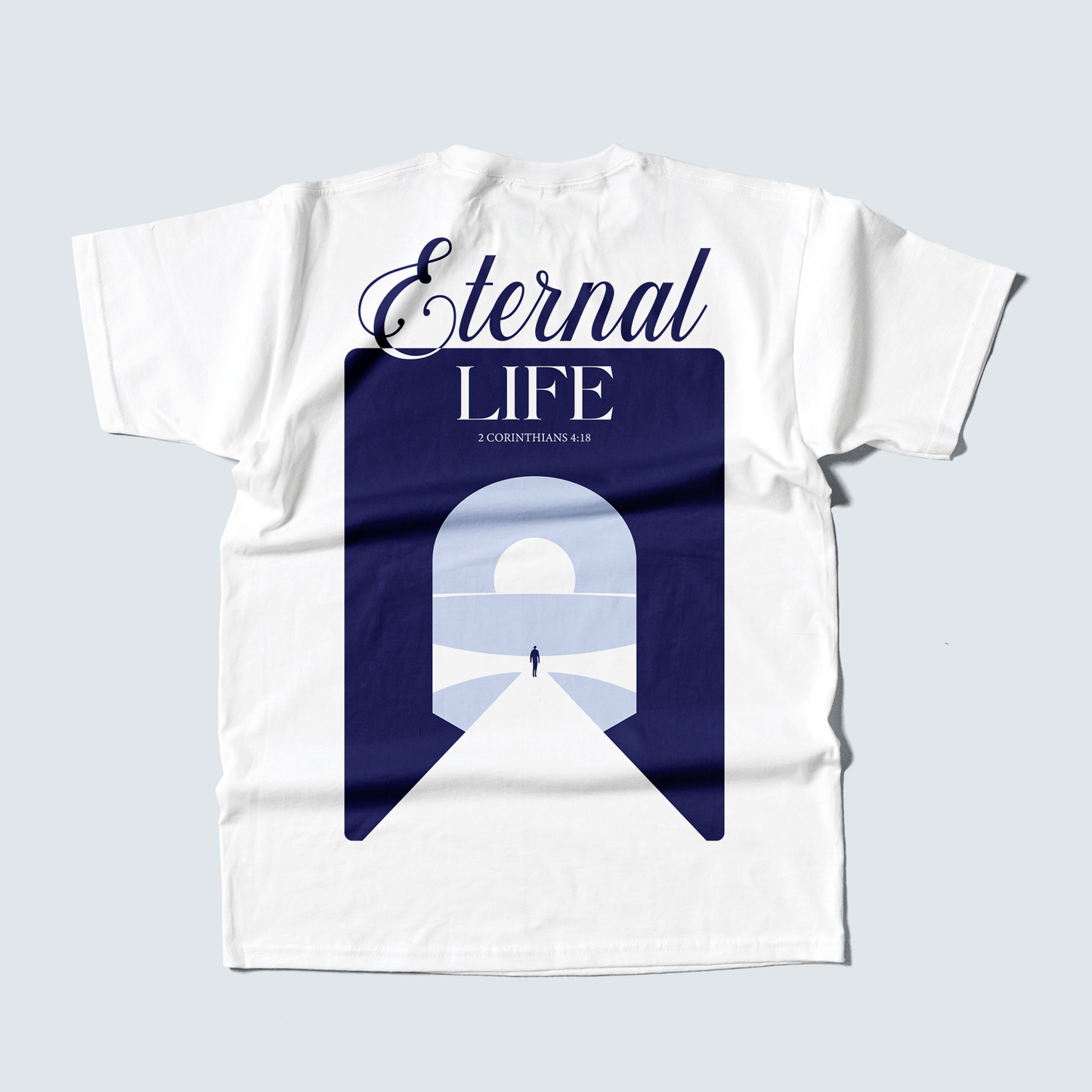 Eternal life - Premium Relaxed Tee - 2 Corinthians 4:18