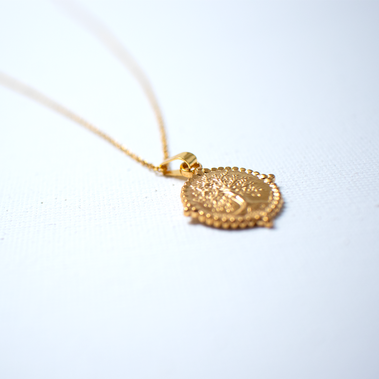 Yehuda Wear ketting: The Tree of Life (goud)