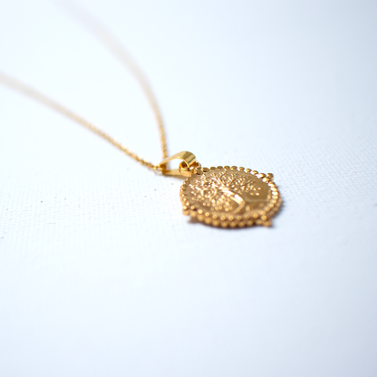 Yehuda Wear ketting: The Tree of Life (goud)