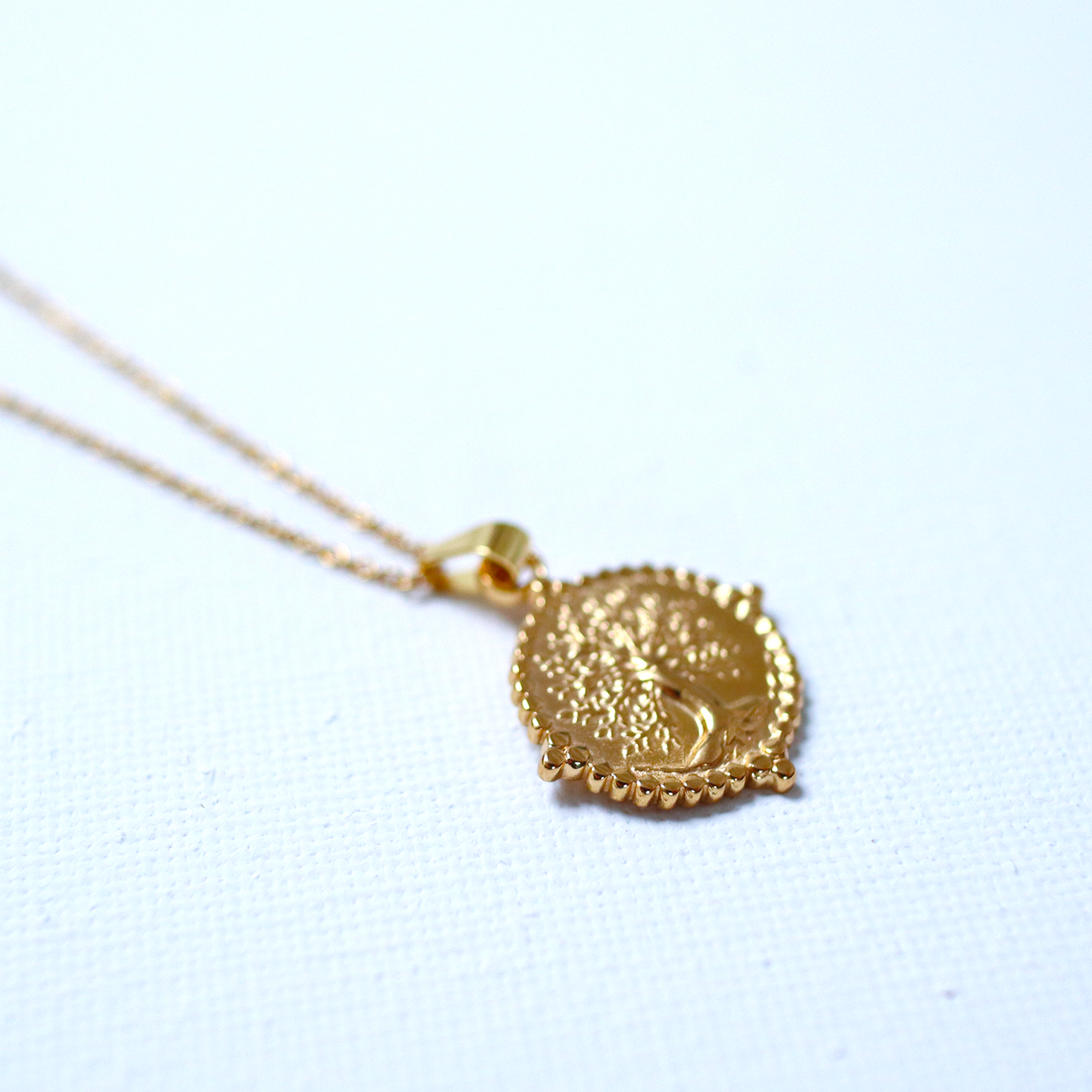 Yehuda Wear ketting: The Tree of Life (goud)