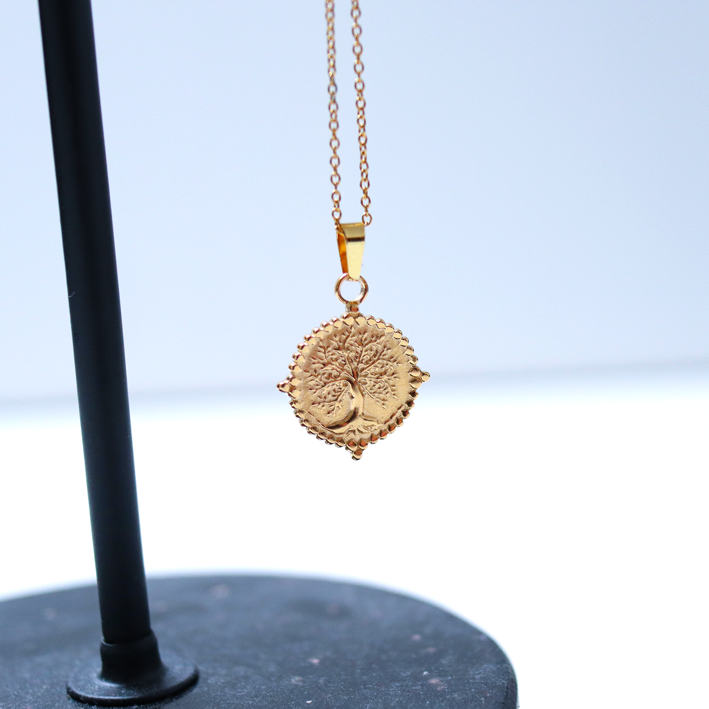 Yehuda Wear ketting: The Tree of Life (goud)