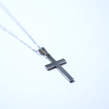 Yehuda Wear ketting: The Cross (zilver)