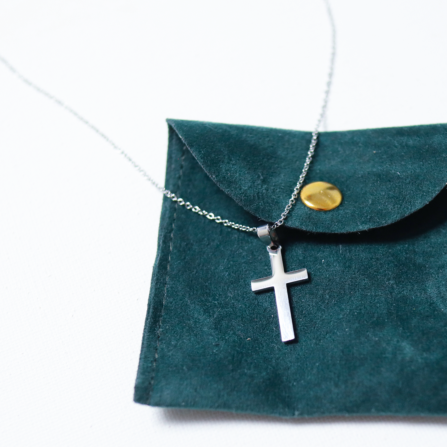 Yehuda Wear ketting: The Cross (zilver)