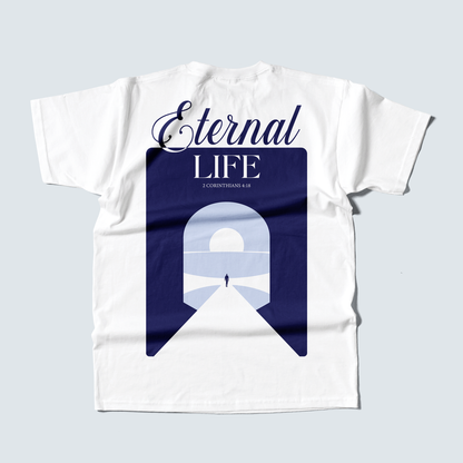 Eternal life - Premium Relaxed Tee - 2 Corinthians 4:18
