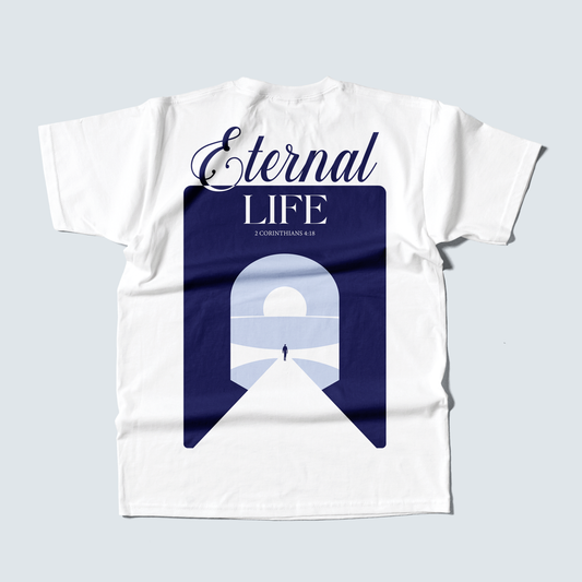 Eternal life - Premium Relaxed Tee - 2 Corinthians 4:18
