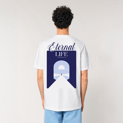 Eternal life - Premium Relaxed Tee - 2 Corinthians 4:18
