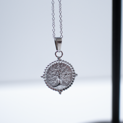 Yehuda Wear ketting: The Tree of Life (zilver)